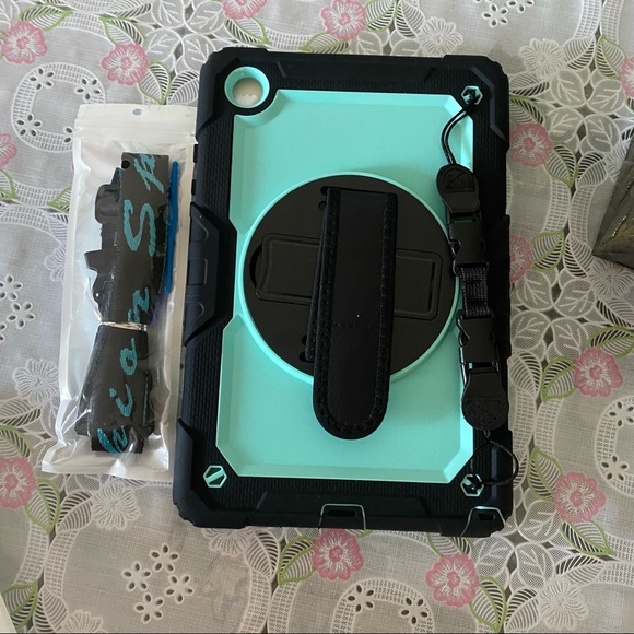 Samsung case Tab A7 2020 (10.4 pulgadas ) a prueba de caídas color azul claro